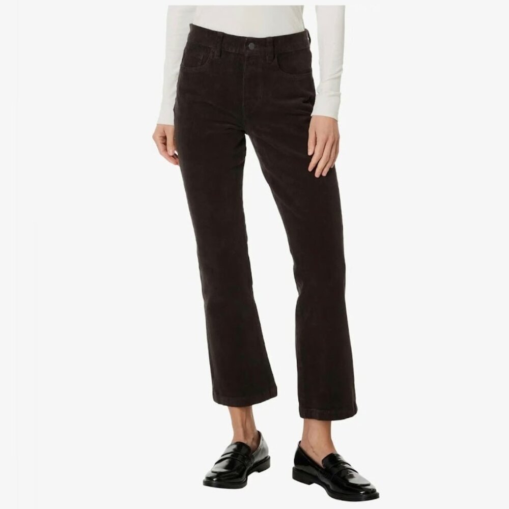 NWT Faherty Softstretch Corduroy Flare Pants Espresso Brown 29